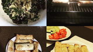 Сулугуни в лаваше