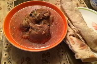 Свиная рулька в мультиварке с домашним лавашом