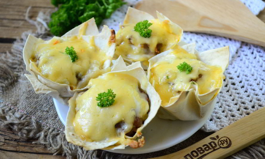 Рецепт тефтели в лаваше