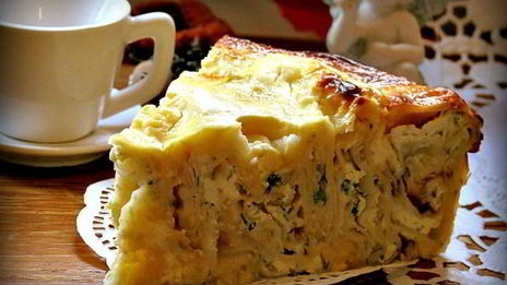 улитка из лаваша с творогом