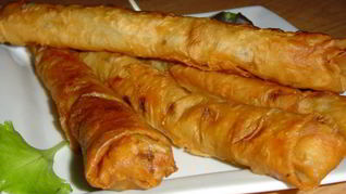 Закуска из лаваша