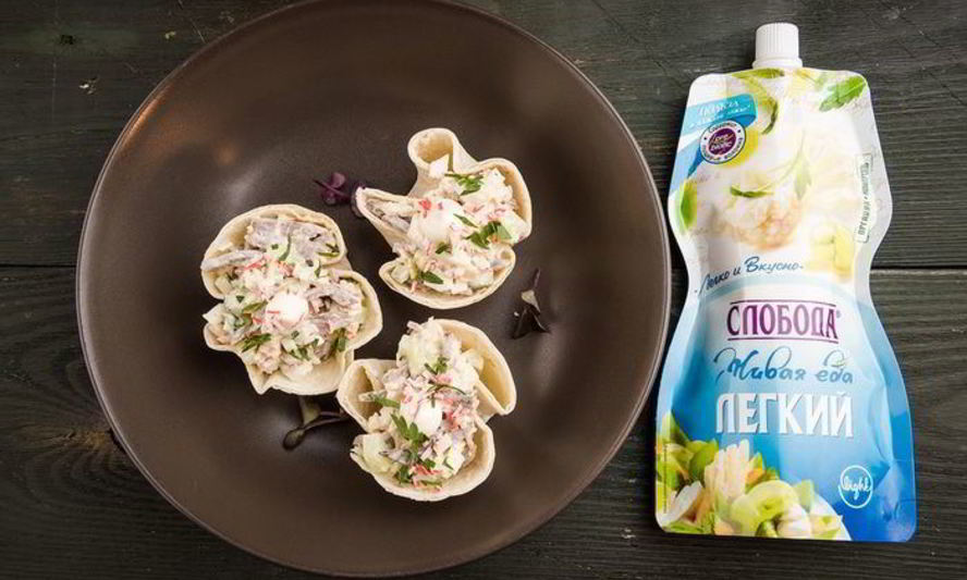 Рецепт закуска в лаваше из крабовых палочек