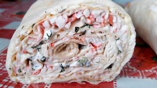 Завертон из лаваша