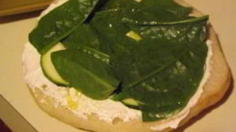 жареный лаваш с творогом