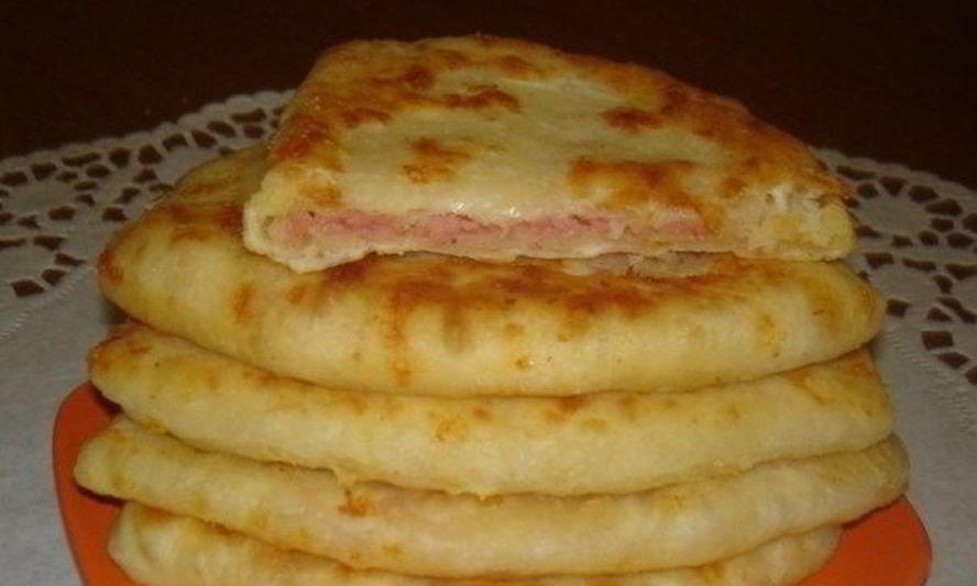 Рецепт быстрые сырные лепешки