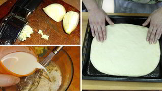 Чесночные лепешки