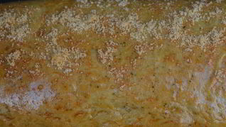 Фокачча фаршированная сладким перцем, розмарином и сыром