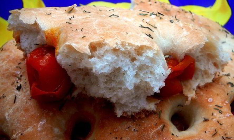 Рецепт фокачча с помидорами черри