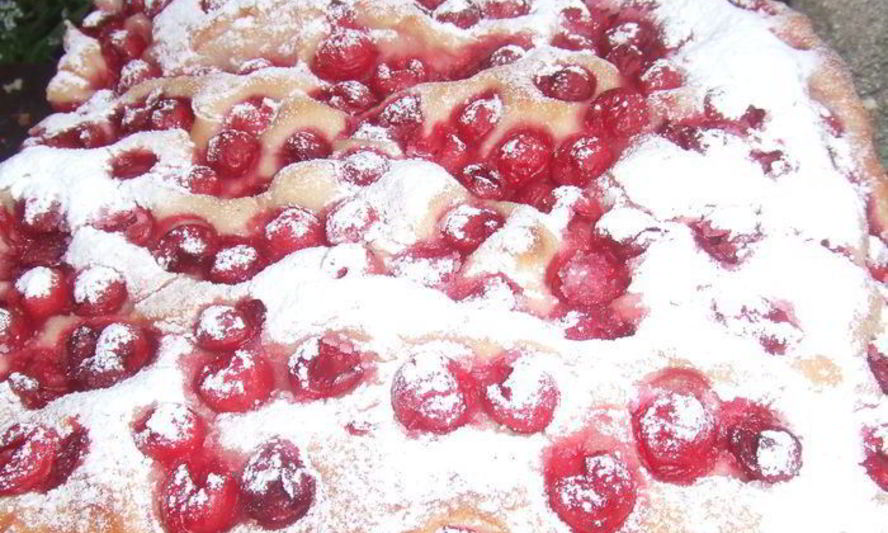 Рецепт фокачча с вишней xxl