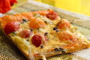 Итальянские лепешки с черри