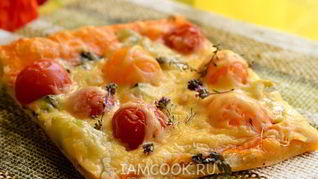 Итальянские лепешки с черри