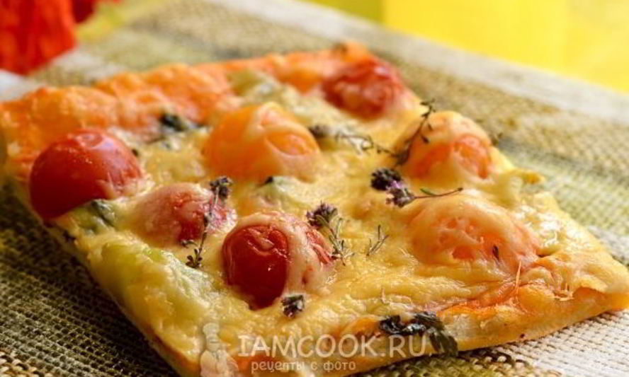 Рецепт итальянские лепешки с черри