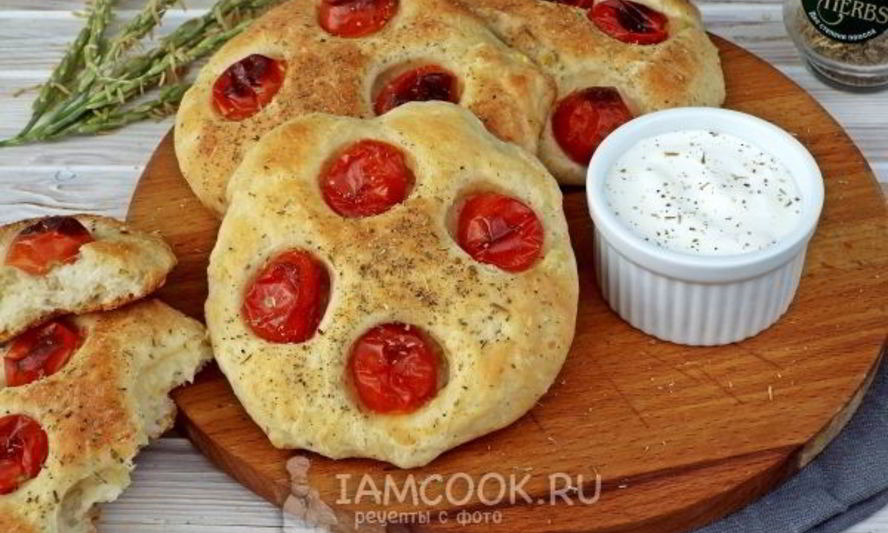 Рецепт картофельные лепешки с черри и травами