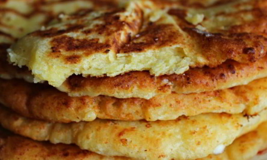 Рецепт кукурузные лепешки на сковороде