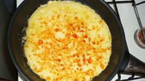 лепешка из сулугуни жареная