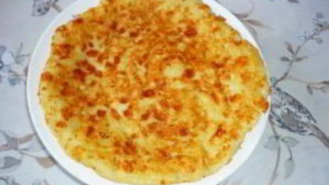 лепешка из сулугуни жареная