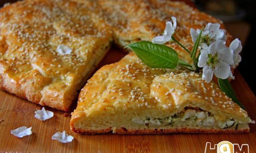 Рецепт лепешка из творожного теста с сыром