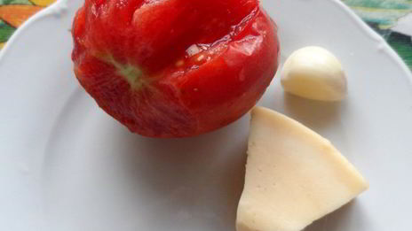 лепешки из баклажана с оригинальным соусом