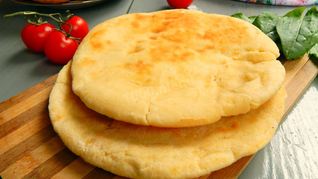 Лепешки из дрожжевого теста