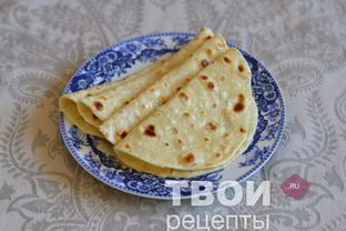 Лепешки на молоке