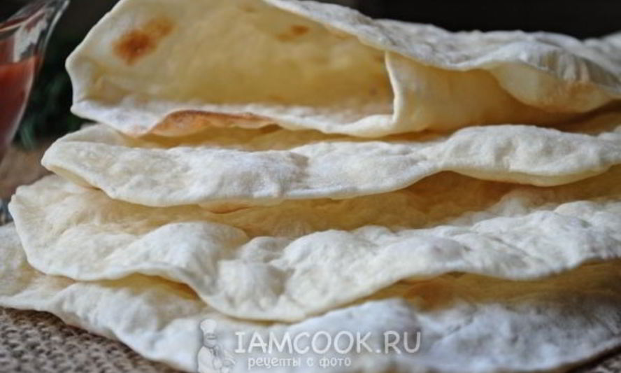 Рецепт лепешки на воде и муке в духовке