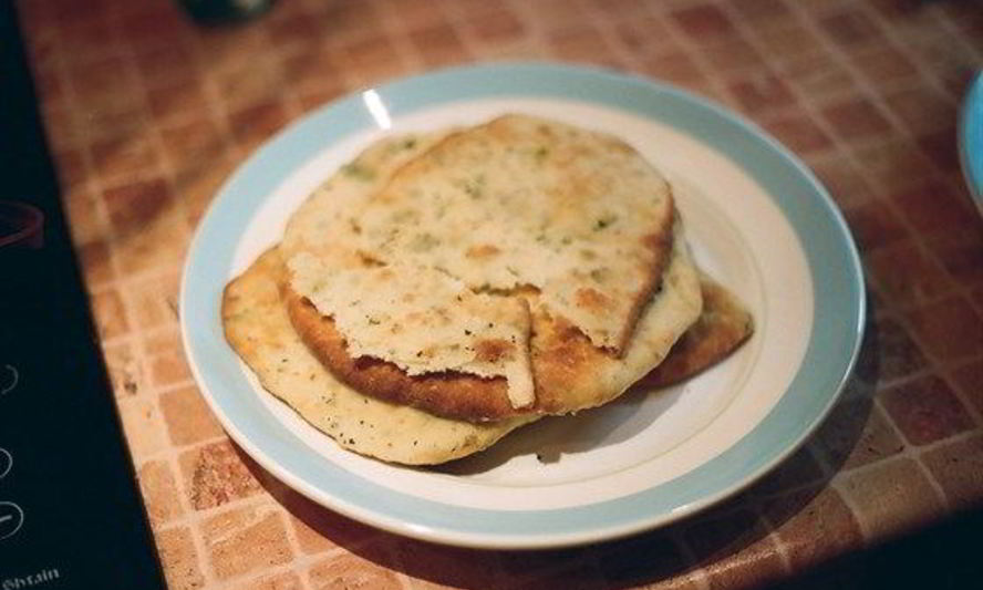 Рецепт лепешки с кинзой