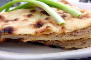 Лепешки с мясом