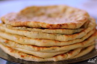 Лепешки с сыром и зеленью