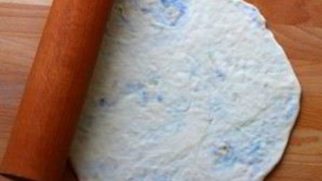 лепешки с сыром и зеленью