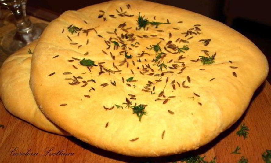Рецепт лепешки с тмином
