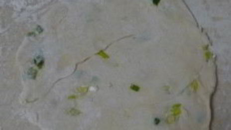 лепешки с зеленым луком