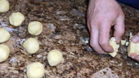 лепешки в воке