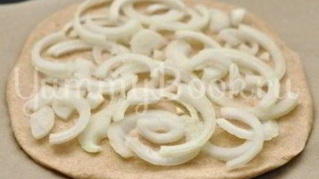 луковая фокачча с сыром