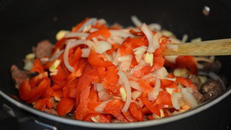 обед на лепешке