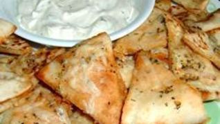 Пита с чесноком