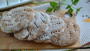 Ржаные лепешки без дрожжей