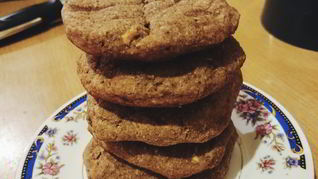 Ржаные лепешки постные