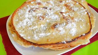 Сладкие лепешки на сковороде