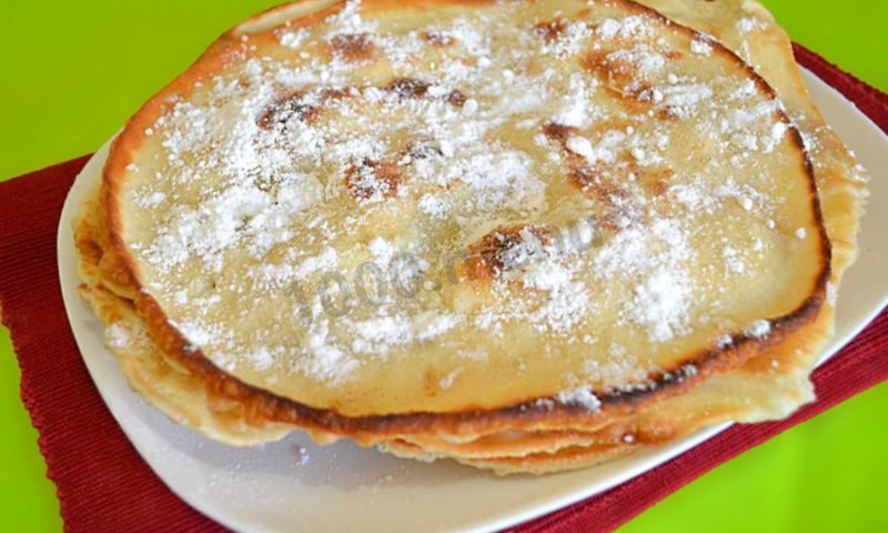 Рецепт сладкие лепешки на сковороде