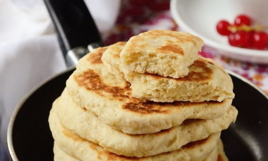 Рецепт сливочные лепешки