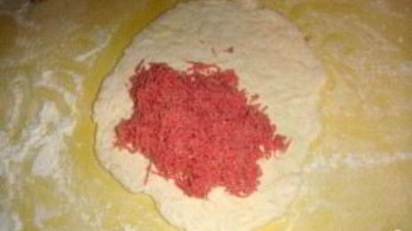 сырные лепешки с начинкой