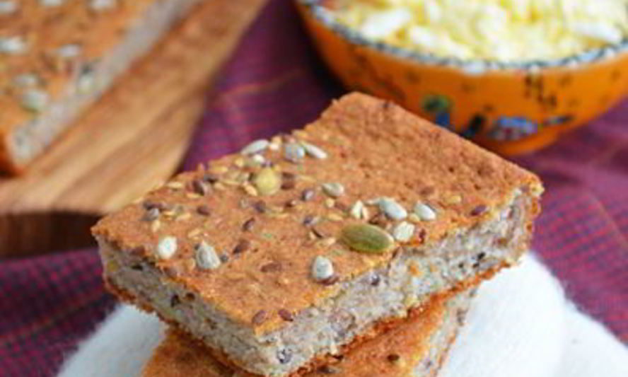 Рецепт ячменная лепешка с яичным маслом