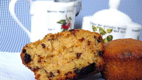 абрикосовые маффины с шоколадными каплями