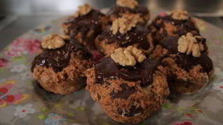 Бананово-шоколадные маффины