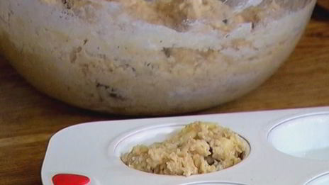 бананово-шоколадные маффины