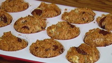 бананово-шоколадные маффины