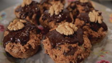 бананово-шоколадные маффины