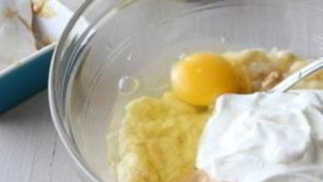 банановые маффины с медом и арахисовым маслом