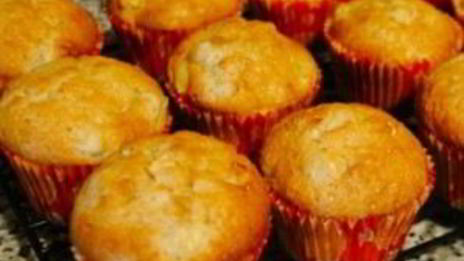 имбирные маффины с яблоками