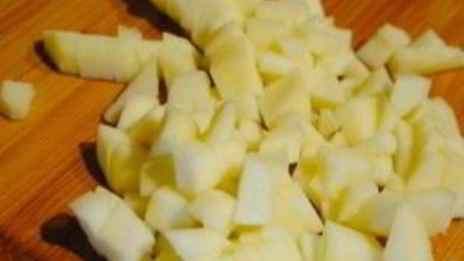 имбирные маффины с яблоками